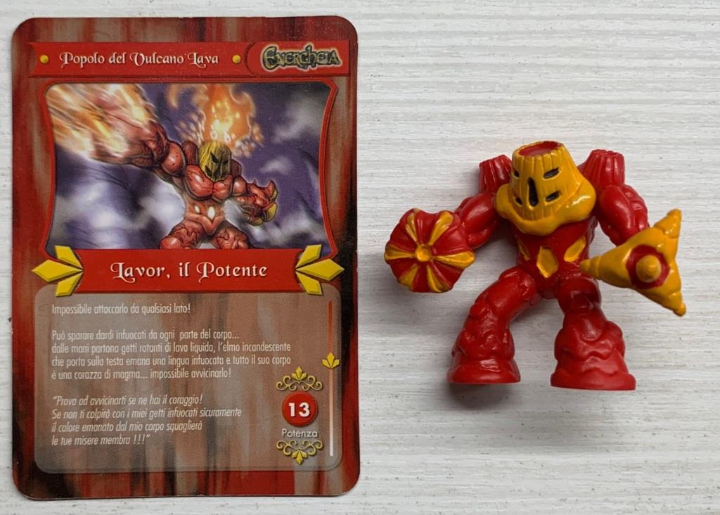 Gormiti Energheia - Lavor il Potente con carta