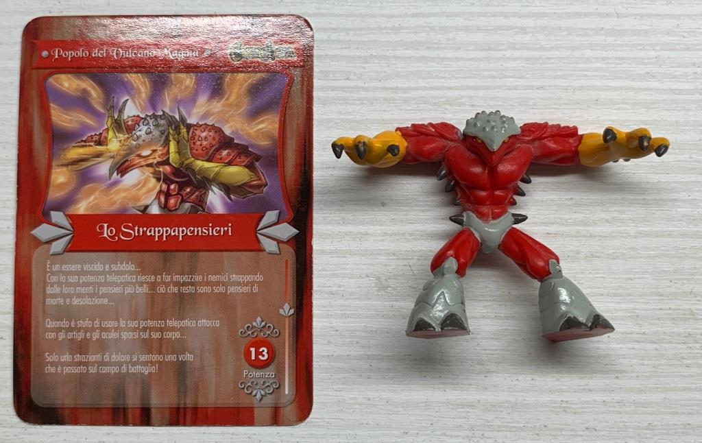 Gormiti Energheia - Lo Strappapensieri con carta