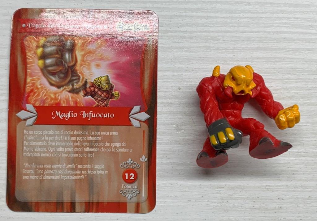 Gormiti Energheia - Maglio Infuocato con carta