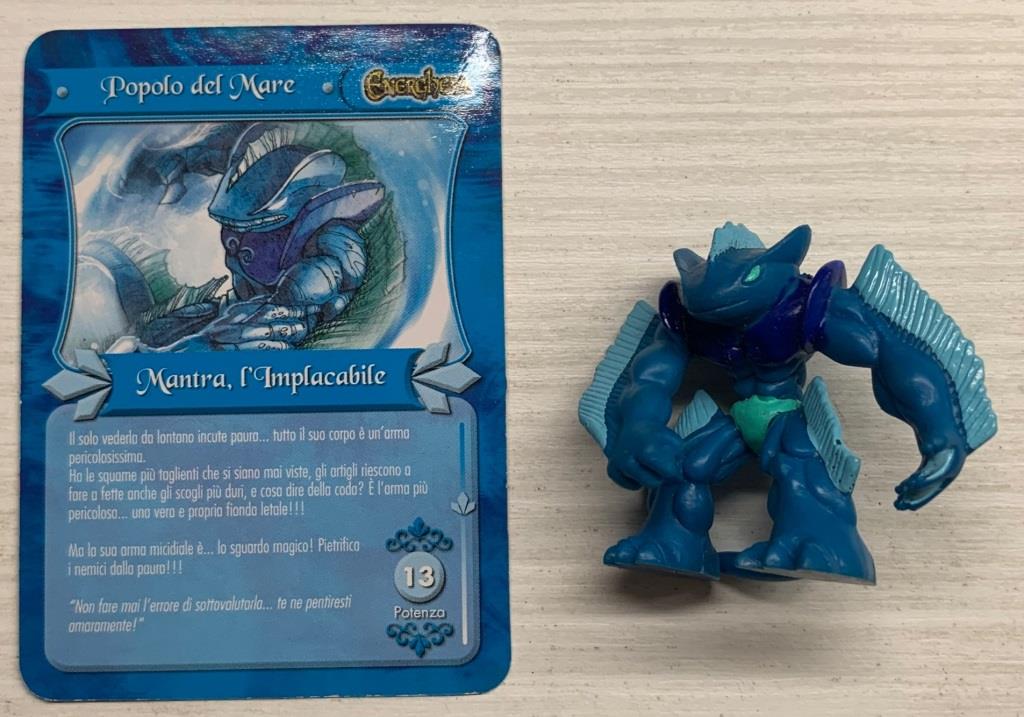 Gormiti Energheia - Mantra l'Implacabile con carta