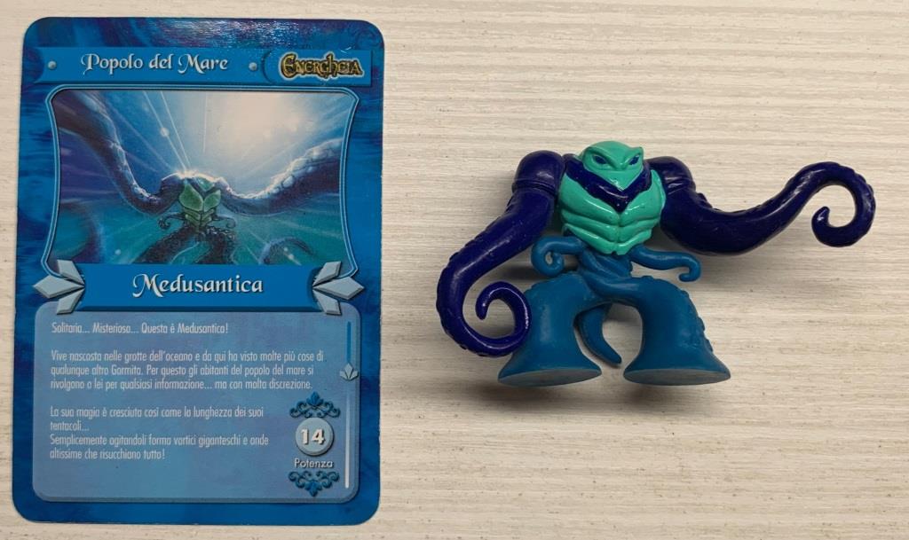 Gormiti Energheia - Medusantica con carta
