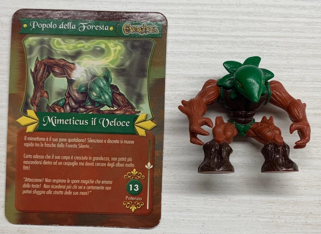 Gormiti Energheia - Mimeticus il Veloce con carta