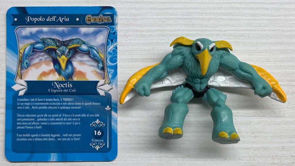 Gormiti Energheia - Noctis il Signore dei Cieli con carta
