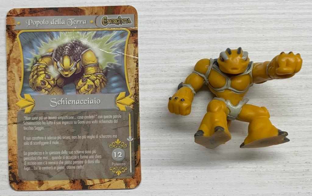 Gormiti Energheia - Schienacciaio con carta