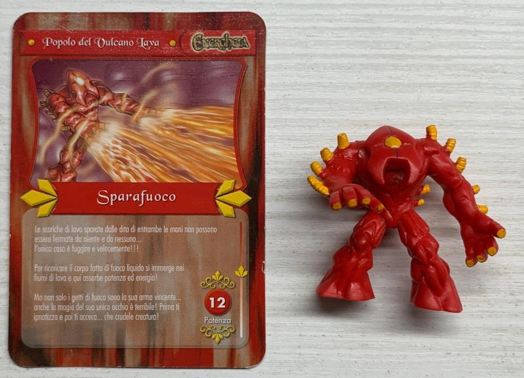 Gormiti Energheia - Sparafuoco con carta