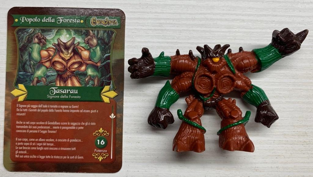 Gormiti Energheia - Tasarau il Signore della Foresta con carta
