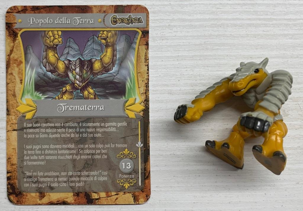 Gormiti Energheia - Trematerra con carta