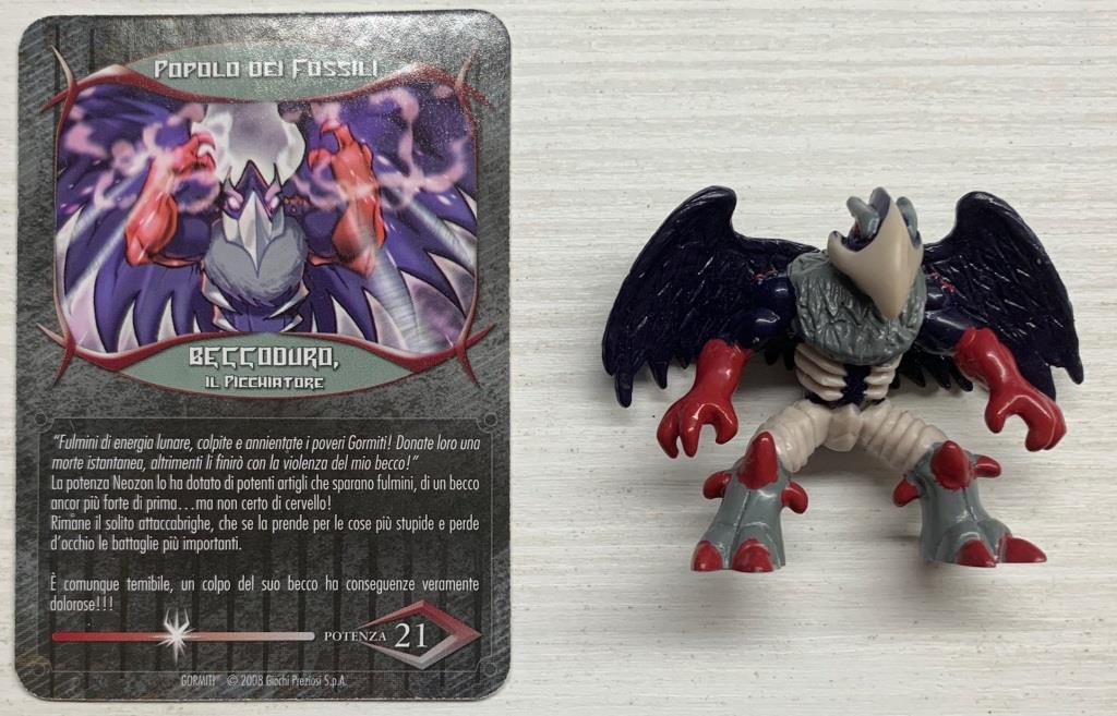 Gormiti Final Evolution - Beccoduro il Picchiatore con carta