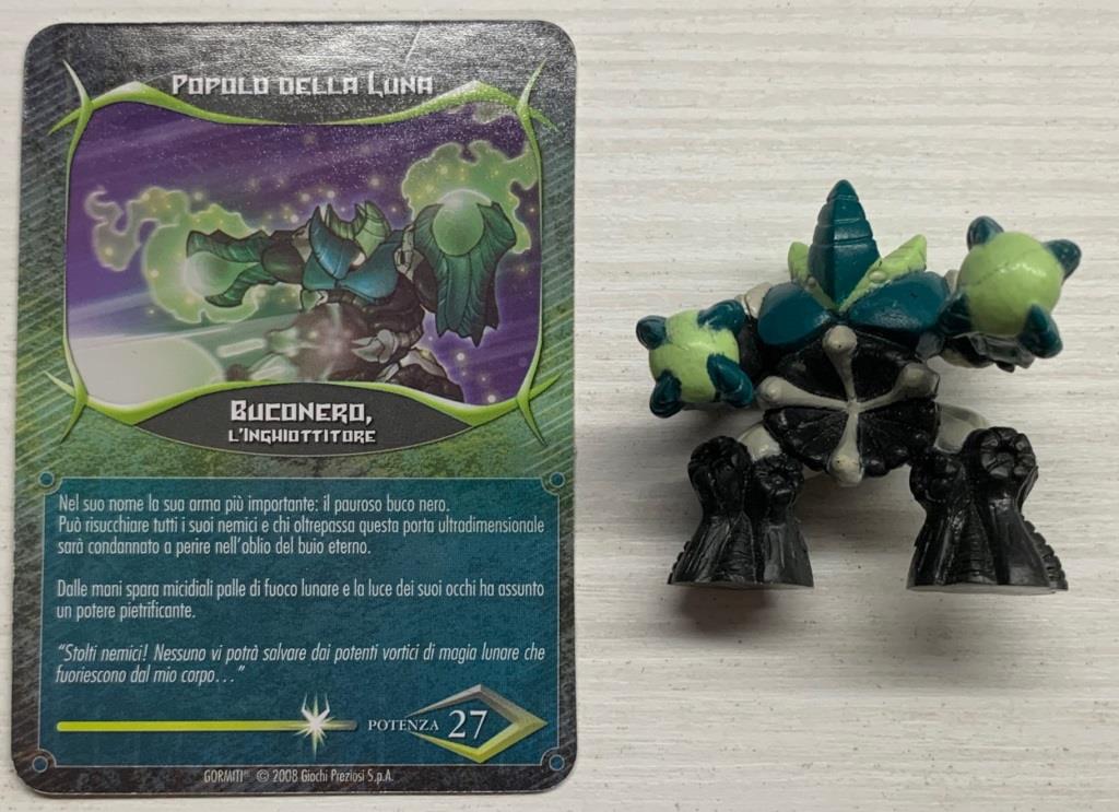Gormiti Final Evolution - Buconero l'Inghiottitore con carta