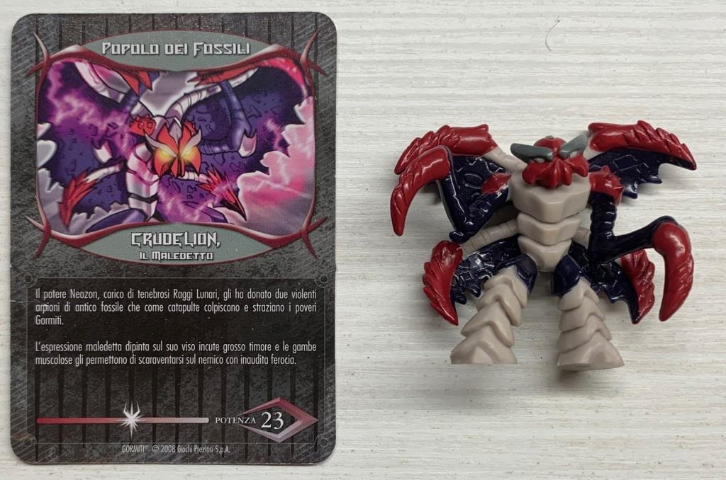 Gormiti Final Evolution - Crudelion il Maledetto con carta