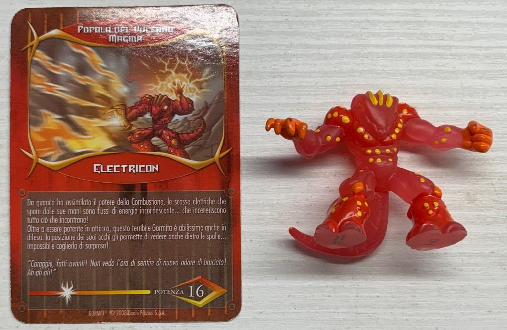 Gormiti Final Evolution - Electricon con carta