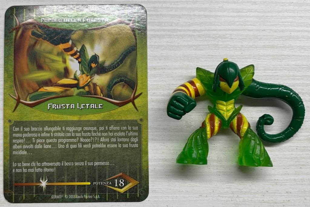 Gormiti Final Evolution - Frusta Letale con carta
