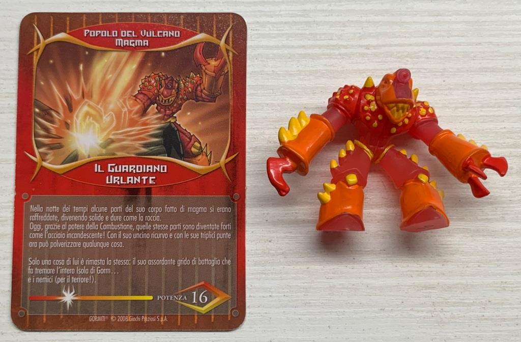 Gormiti Final Evolution - Il Guardiano Urlante con carta