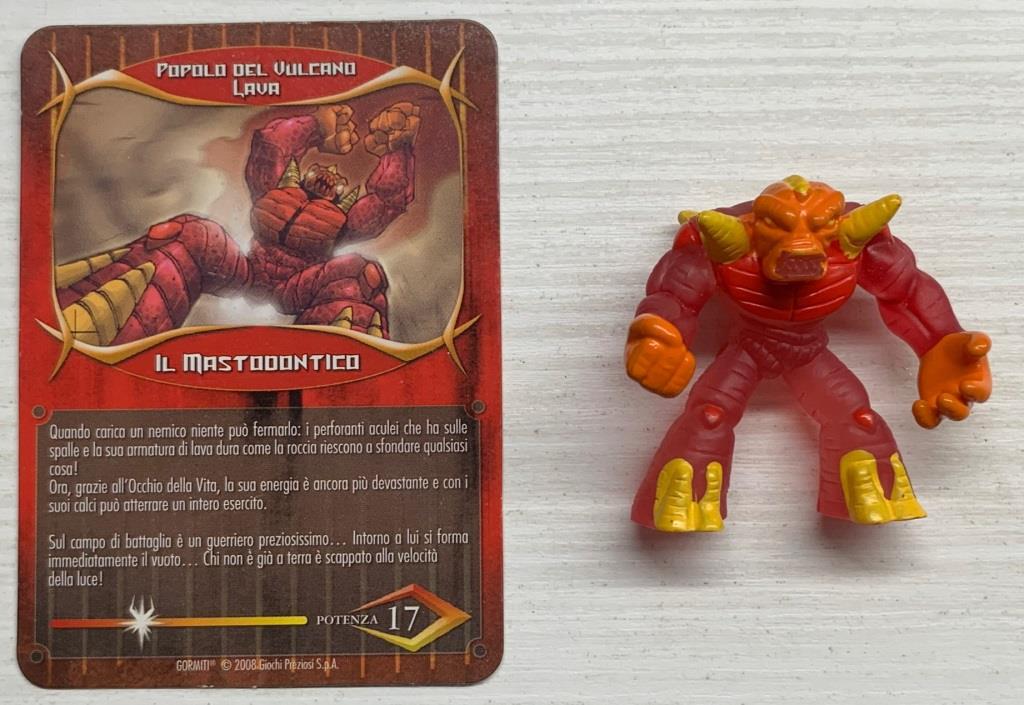 Gormiti Final Evolution - Il Mastodontico con carta