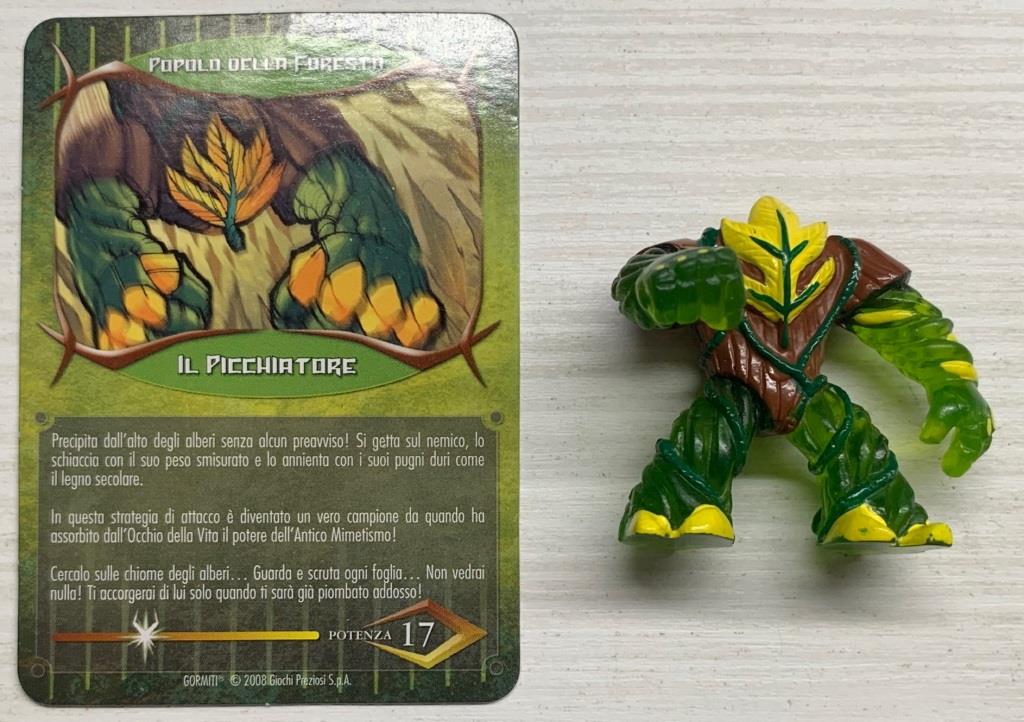 Gormiti Final Evolution - Il Picchiatore con carta