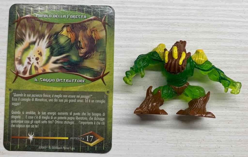 Gormiti Final Evolution - Il Saggio Distruttore con carta