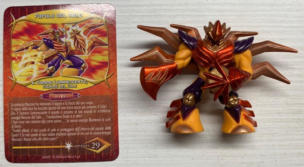 Gormiti Final Evolution - Il Sommo Luminescente con carta