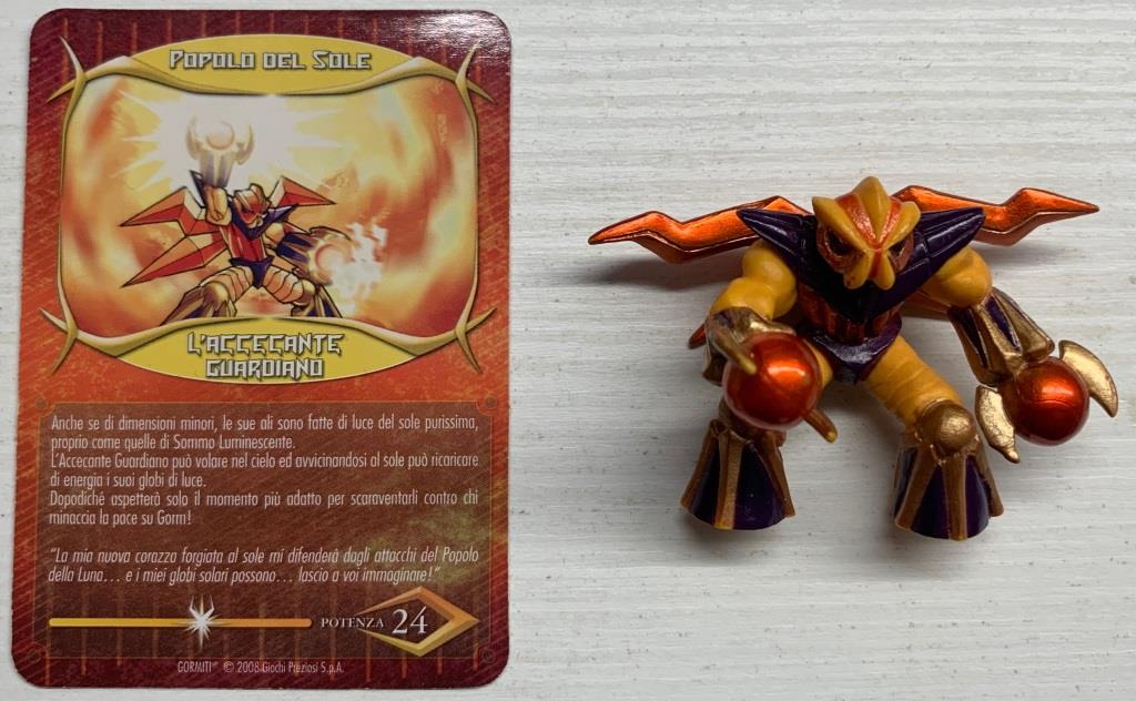 Gormiti Final Evolution - L'Accecante Guardiano con carta