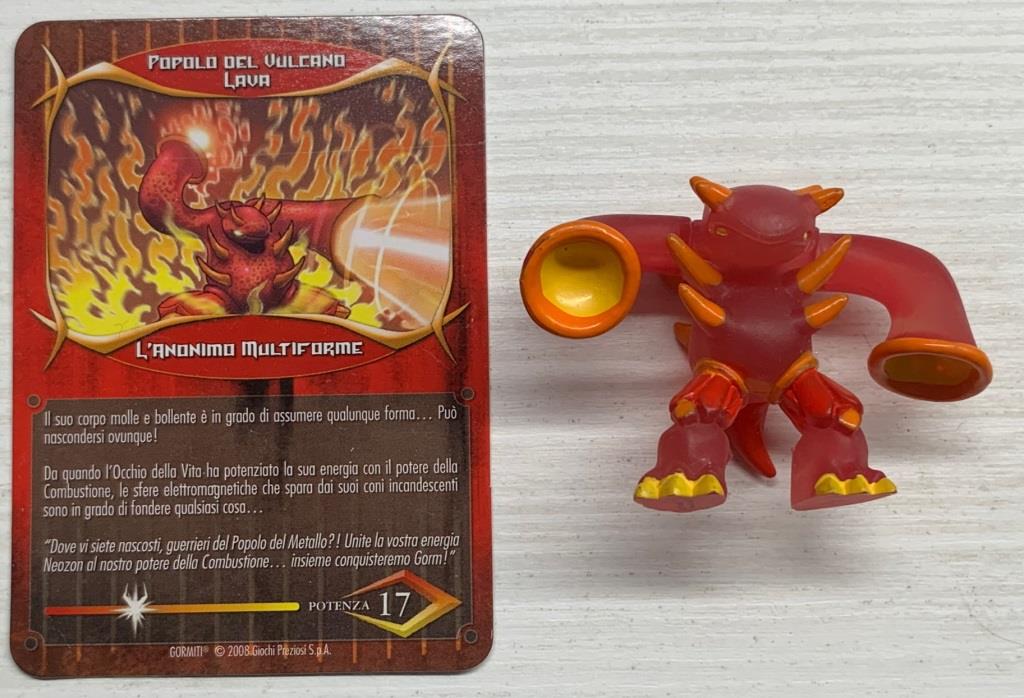 Gormiti Final Evolution - L'Anonimo Multiforme con carta