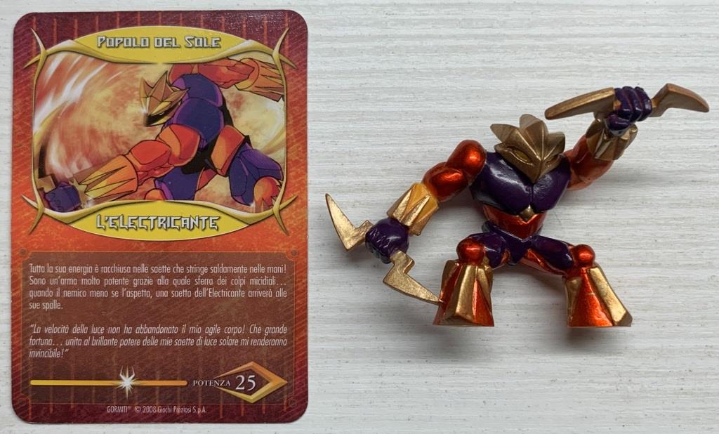 Gormiti Final Evolution - L'Electricante con carta