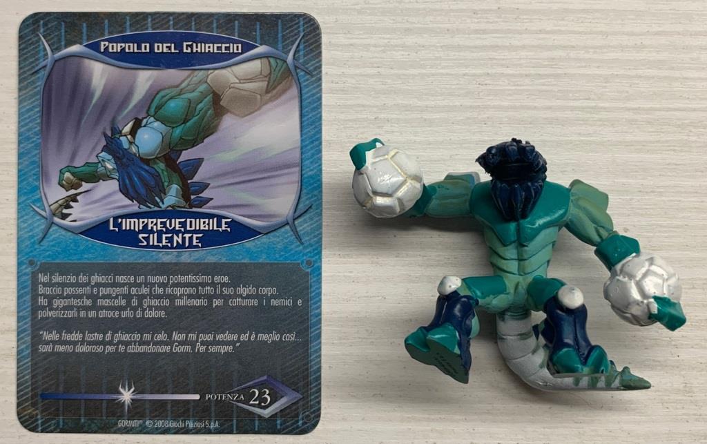 Gormiti Final Evolution - L'Imprevedibile Silente con carta