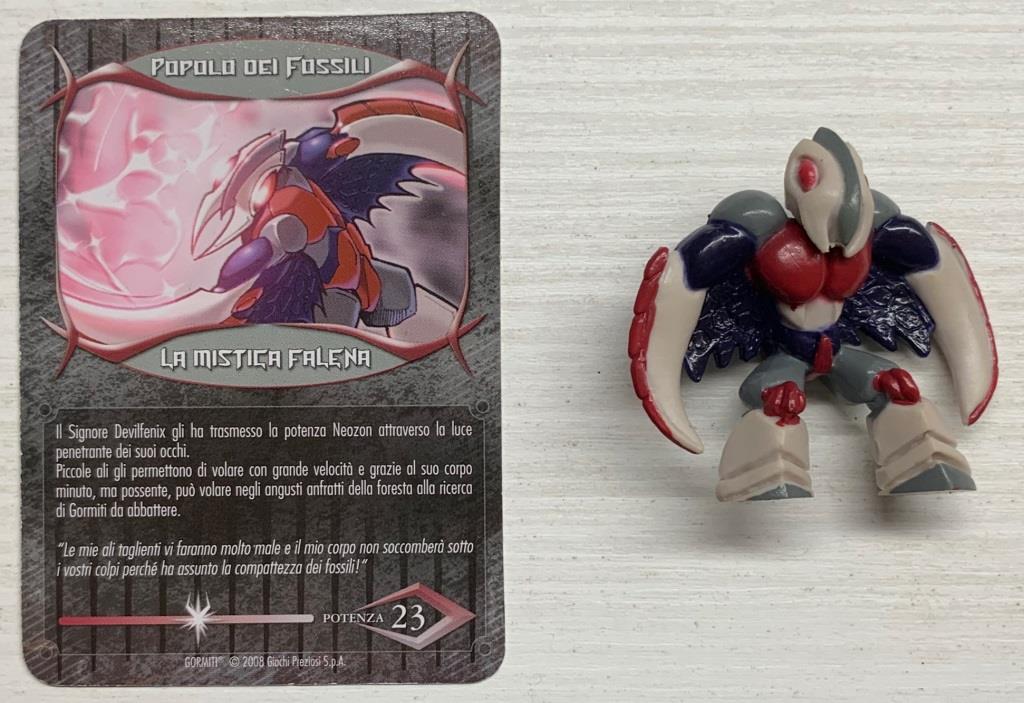 Gormiti Final Evolution - La Mistica Falena con carta