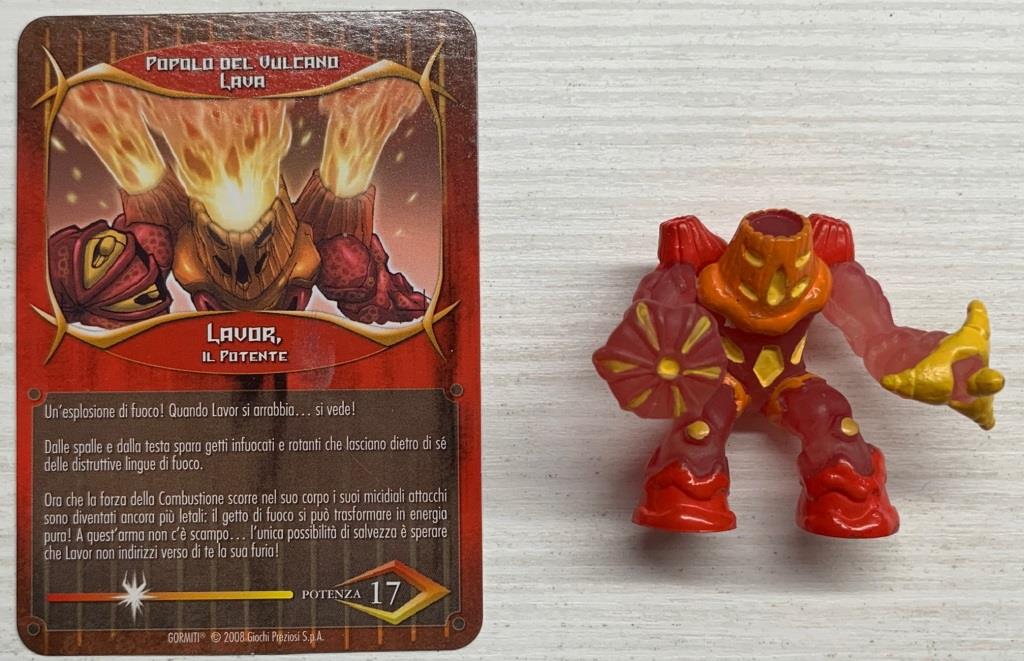 Gormiti Final Evolution - Lavor il Potente con carta