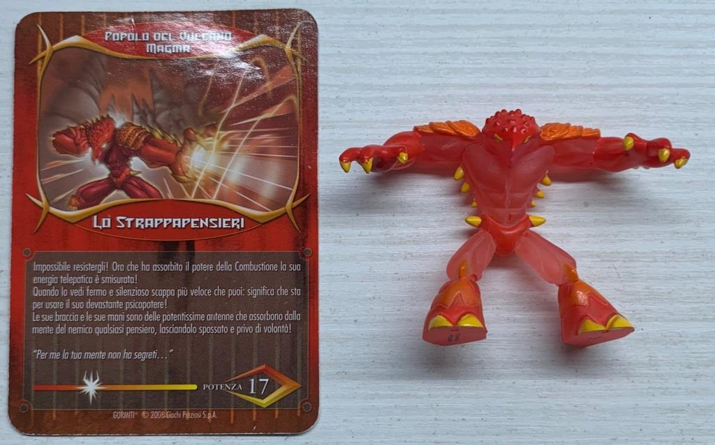 Gormiti Final Evolution - Lo Strappapensieri con carta