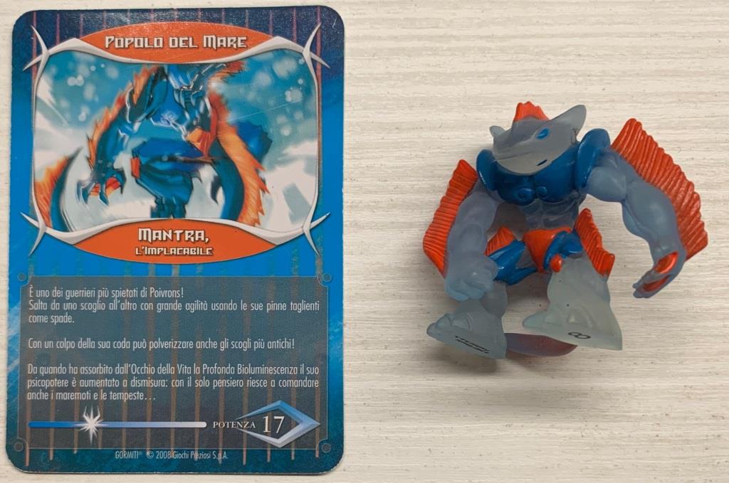 Gormiti Final Evolution - Mantra l'Implacabile con carta