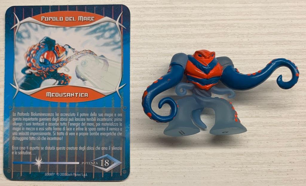 Gormiti Final Evolution - Medusantica con carta