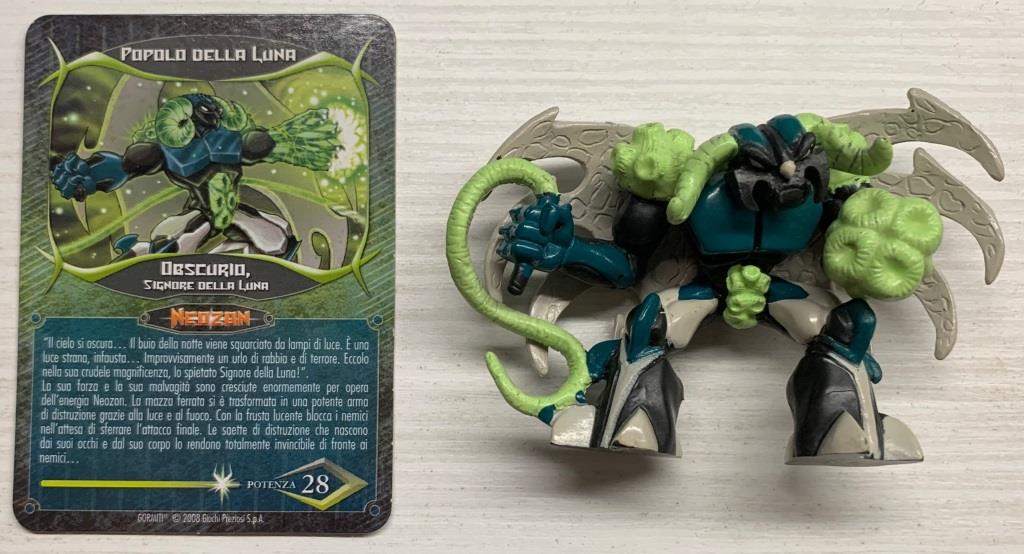 Gormiti Final Evolution - Obscurio il Signore della Luna con carta