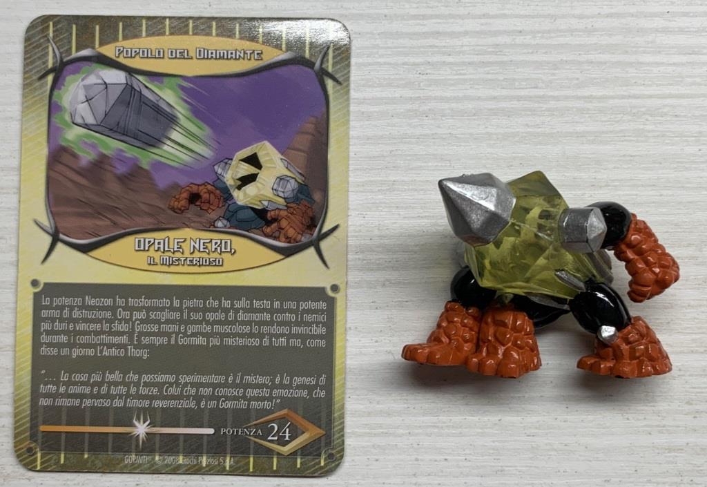 Gormiti Final Evolution - Opale Nero il Misterioso con carta