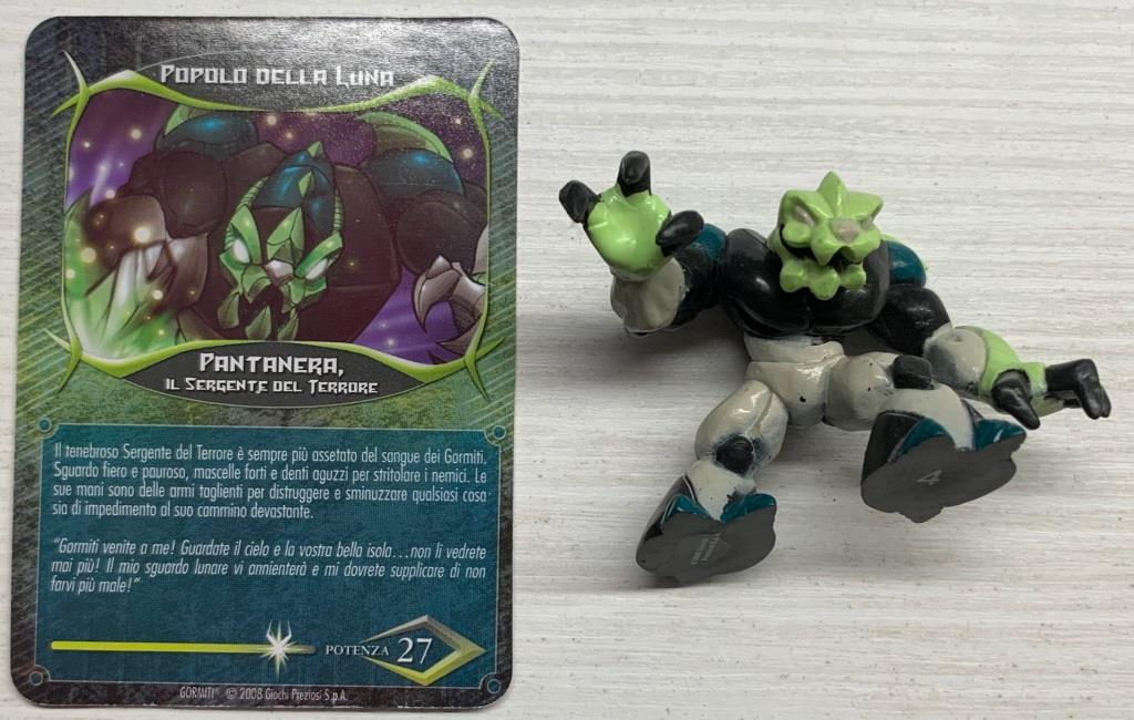 Gormiti Final Evolution - Pantanera il Sergente del Terrore con carta