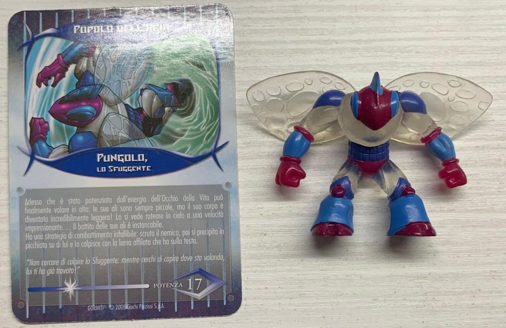 Gormiti Final Evolution - Pungolo lo Sfuggente con carta