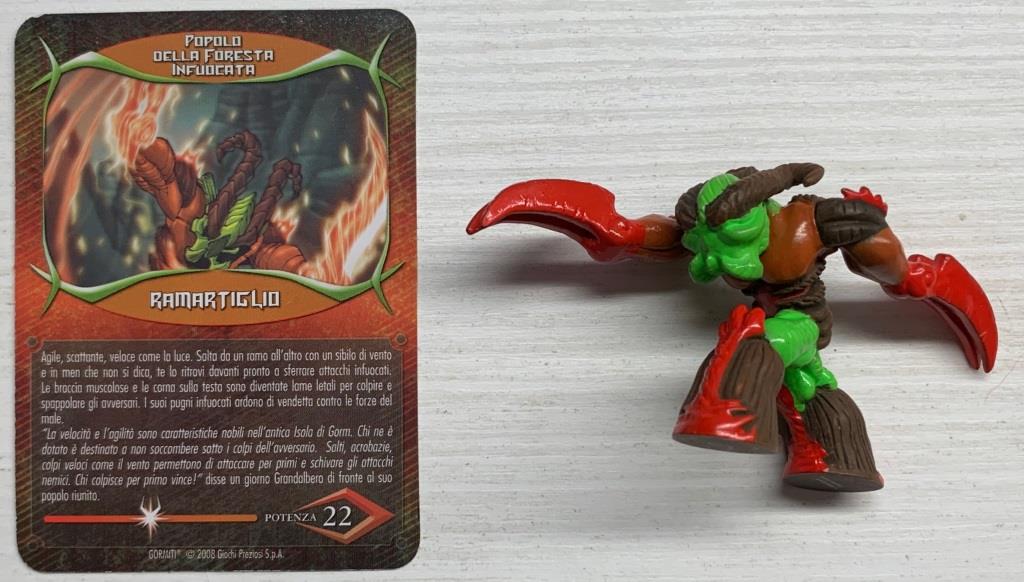 Gormiti Final Evolution - Ramartiglio con carta