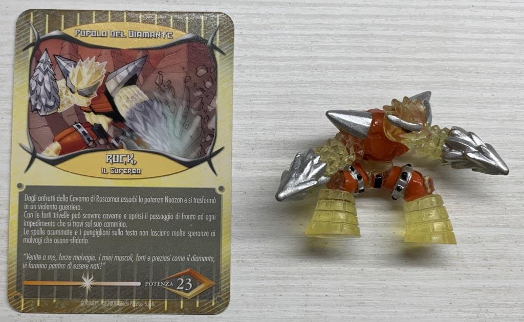 Gormiti Final Evolution - Rock il Superbo con carta