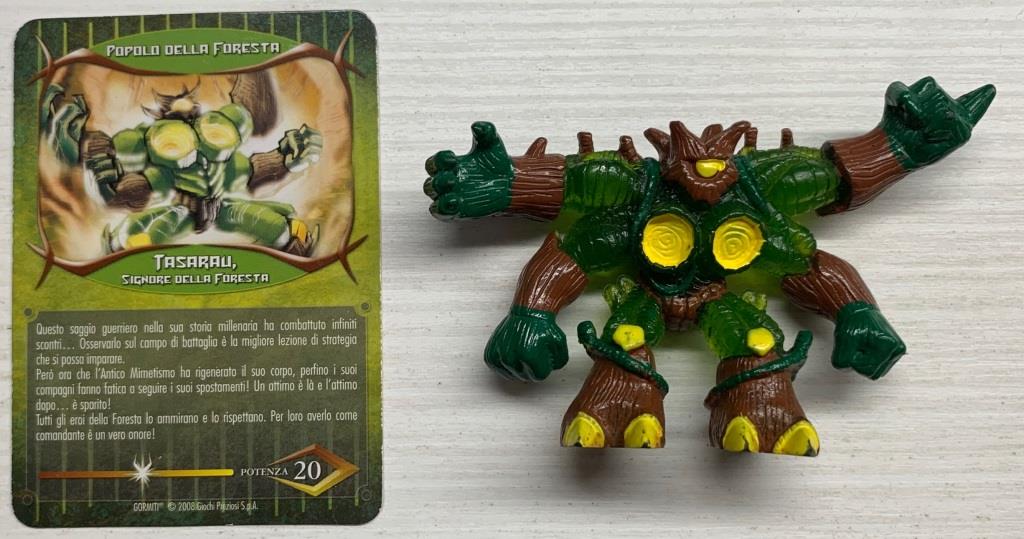 Gormiti Final Evolution - Tasarau il Signore della Foresta con carta