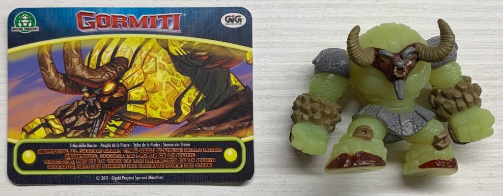 Gormiti Luxion - Bisamonte il Signore della Roccia con carta
