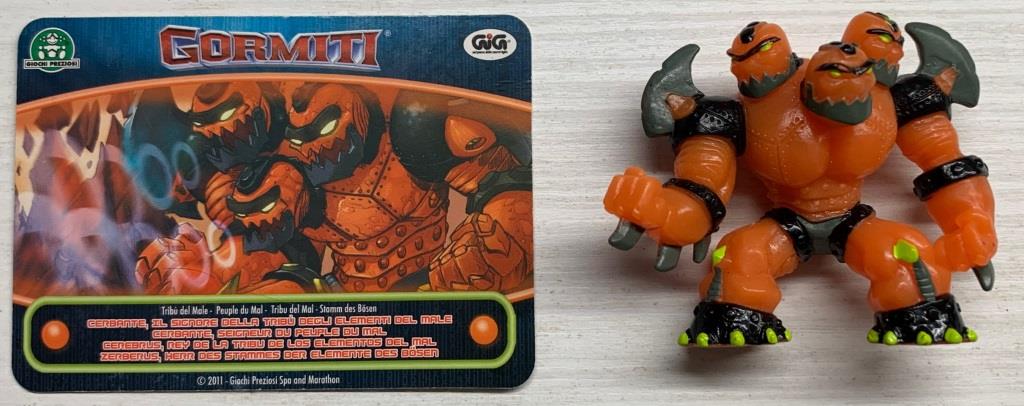 Gormiti Luxion - Cerbante il Signore del Male con carta