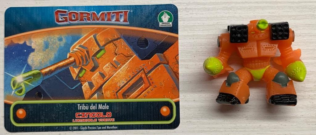 Gormiti Luxion - Cingolo l'Arsenale Vivente con carta