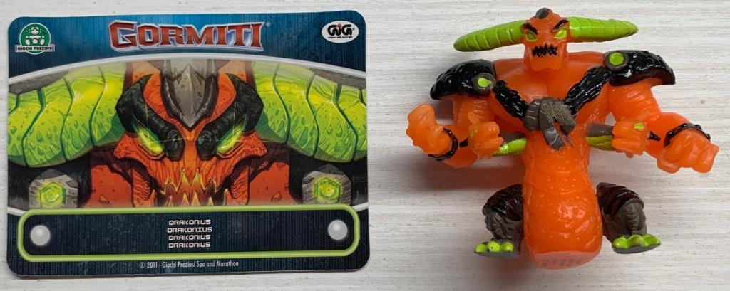 Gormiti Luxion - Drakonius con carta