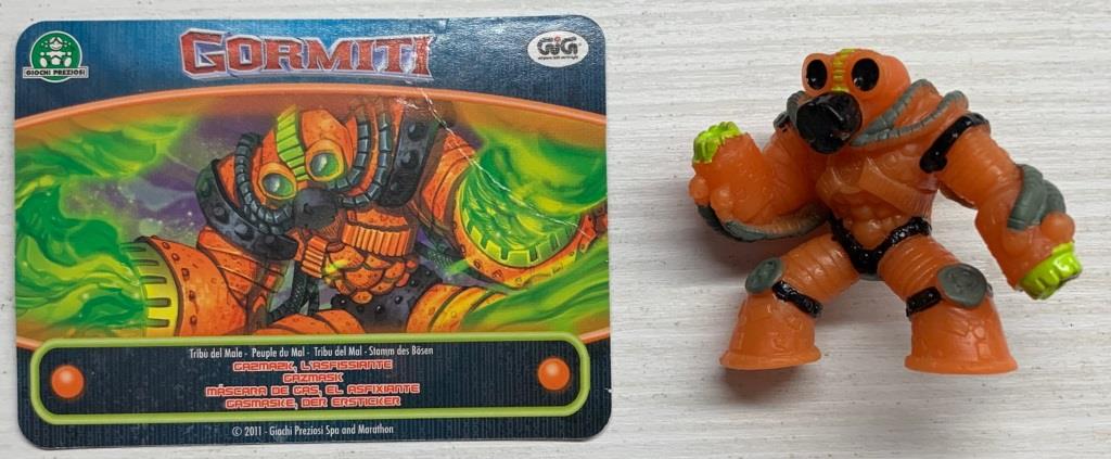 Gormiti Luxion - Gazmazk l'Asfissiante con carta