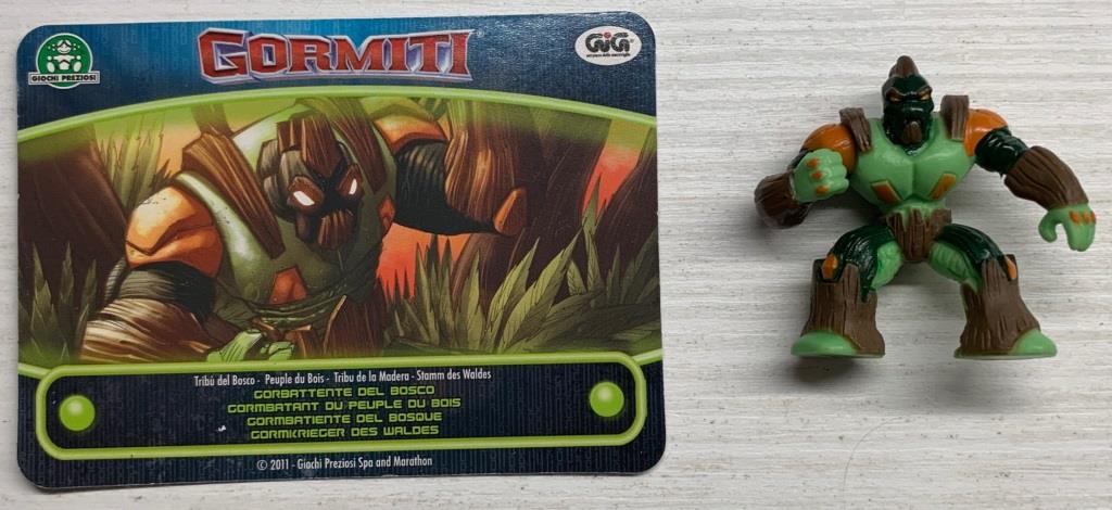 Gormiti Luxion - Gorbattente del Bosco con carta