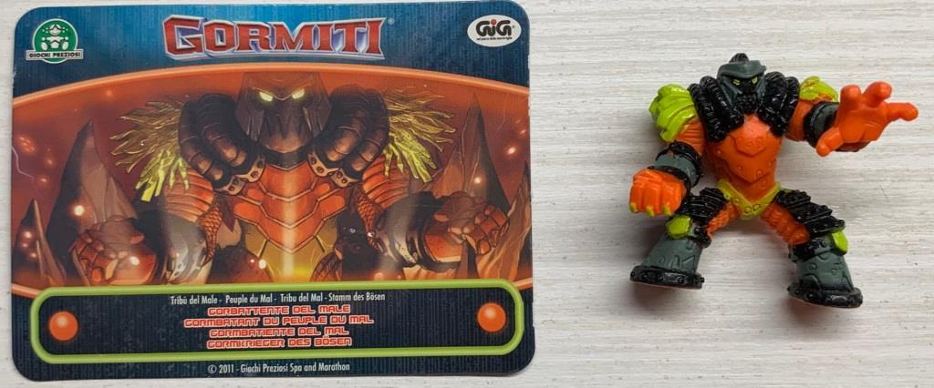 Gormiti Luxion - Gorbattente del Male con carta