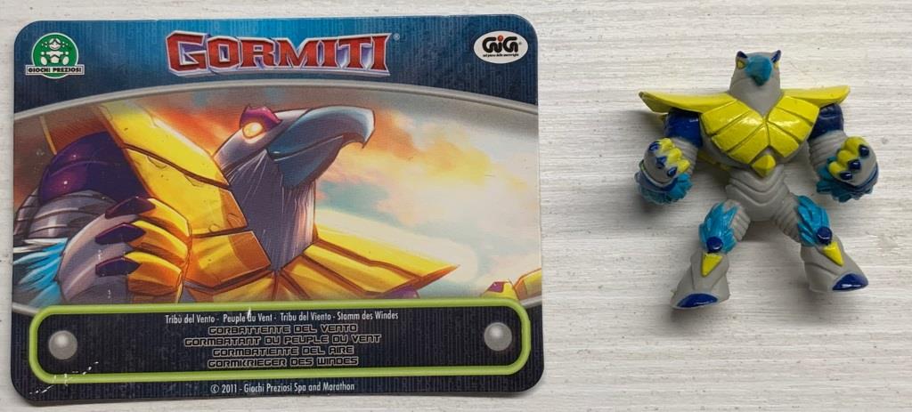 Gormiti Luxion - Gorbattente del Vento con carta
