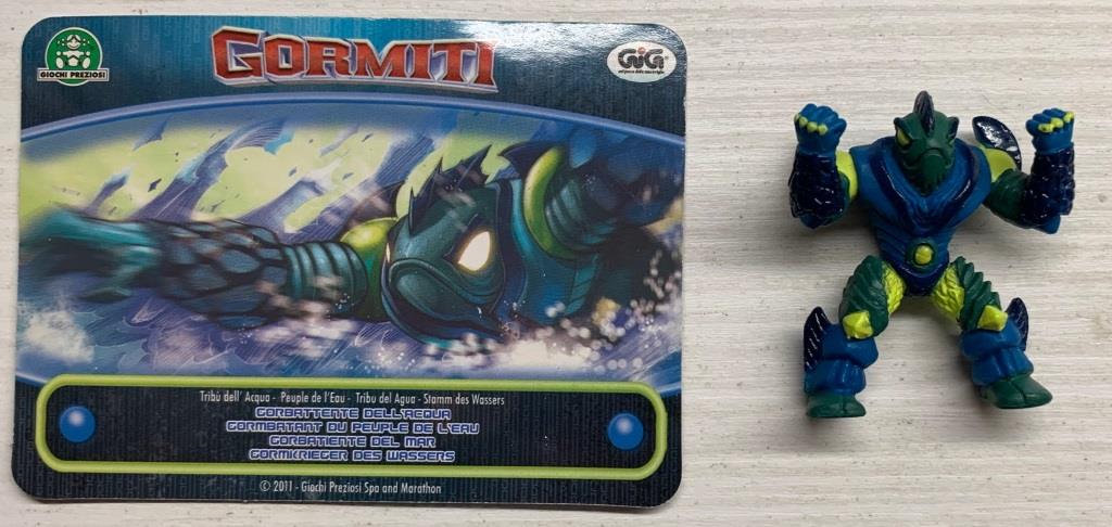 Gormiti Luxion - Gorbattente dell'Acqua con carta