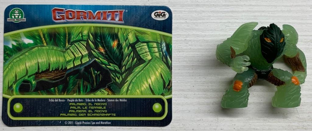 Gormiti Luxion - Palmizio il Nocivo con carta