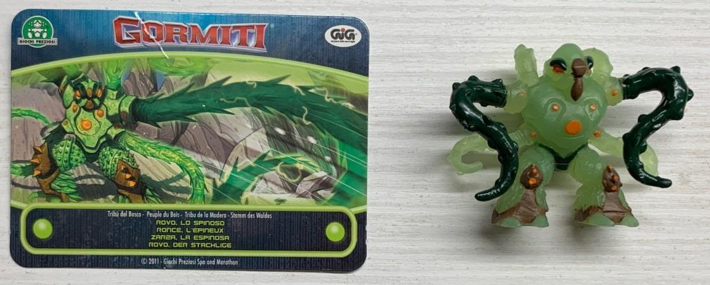 Gormiti Luxion - Rovo lo Spinoso con carta