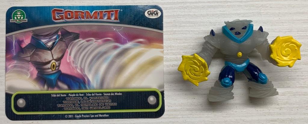 Gormiti Luxion - Tornado il Vorticoso con carta
