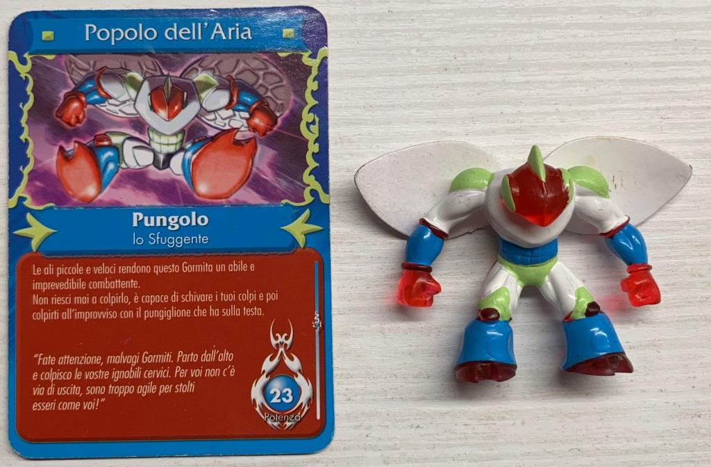 Gormiti Magazine - Pungolo lo Sfuggente con carta